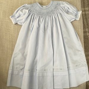 Feltman Bros 24 mos beautiful heirloom blue dress